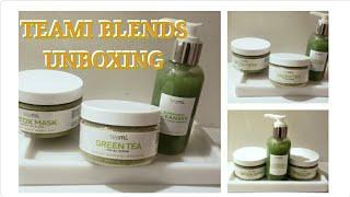 TEAMI BLENDS FACIAL CARE PRODUCTS | UNBOXING | KELLIE KELZ WAY