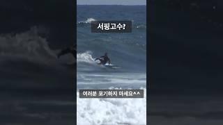 포기하지만 않는다면 모두 고수가 됩니다^^ #양양서핑학교 #서핑고수 #가을서핑 #가을학기 #서프트레이닝코스 #STC #서핑강습