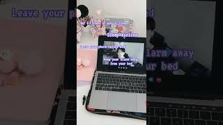 How to wake up early to study•#fypシ #shorts #studytips #motivation #aestheticstudy•