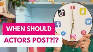 How Often Should Actors Post On Social Media? - SOCIAL MEDIA TIPS FOR ACTORS