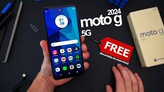 The 2024 Moto G '5G' Is The Worst Option...But It's Free So...??? (Full Review)