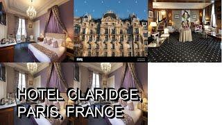 Hotel Claridge, Paris, France