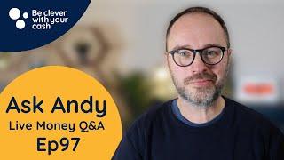 Ask Andy LIVE Q&A #97: 7pm Monday 4 November 2024