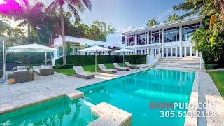 Palm Island Waterfront Estate - 24 Palm Avenue, Miami Beach Luxury Estate HD