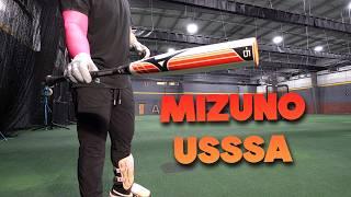 Hitting with the 2025 Mizuno Crbn Pro | USSSA Baseball Bat Review