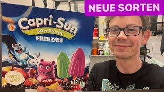 Capri Sun Freezies: Neue Monster Alarm Sorten im Test!