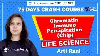 75 Days Crash Course | chromatin immunopercipitation (ChIp) | Unacademy Live CSIR UGC NET