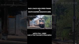 High Speed Trains Action | LHB+ICF #train #indianrailways