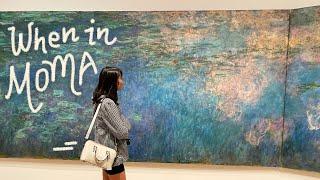 ‍ 05 A MoMA Vlog ( DAY 4,NY) | Visiting the Museum of Modern Art!