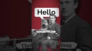 The ORIGIN of the word HELLO #historyofwords #history