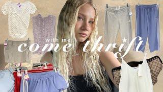 THRIFTING MY SUMMER WARDROBE | 2024 summer trends