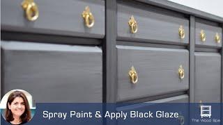 Spray Paint and Black Glaze - Speedy Tutorial #32