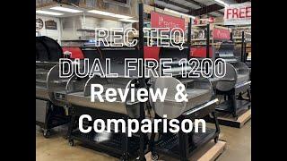 The Big Review and Comparison of Recteq Dual Fire 1200 vs Peers including Traeger Woodridge Elite
