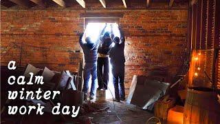 My Abandoned Homestead: Finally Opening The Upstairs Windows (ft. dad)