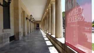 Walking in Corfu Town - Beautiful moment in Palace of Saint Michael