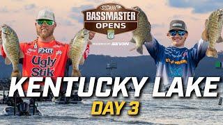 Day 3 of Bassmaster OPEN at Kentucky Lake