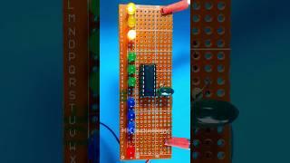 Counting LED Circuit  using CD 4060 ic | Simple Electronics for Beginners @mmtechno88  #diycircuit