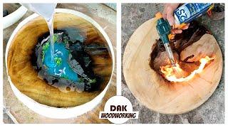 Epoxy River Table - DAK Woodworking Projects - Resin Art