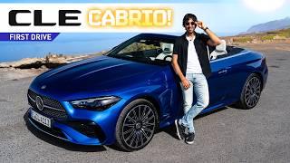 First Drive! 2024 Mercedes CLE 450 Cabriolet 6 Cyl!