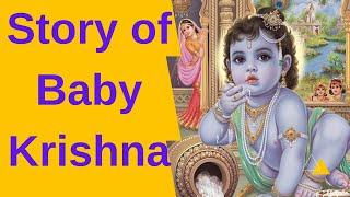 Story of Baby Krishna English