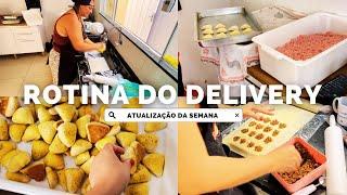 FAZENDO ESFIRRAS E PASTÉIS | ROTINA DO DELIVERY