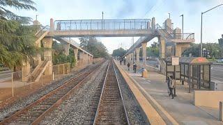 [4k] Caltrain Cab Ride on Train #403 (Gilroy to San Francisco)