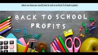 Selling Back To School Supplies Course for Amazon Sellers