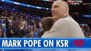 Mark Pope called into KSR after Kentucky upset Duke in Champions Classic