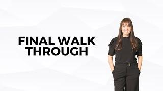 Final Walk Through | Buying a House in Arizona
