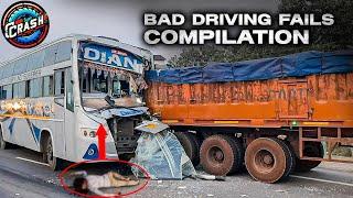 Idiots at the Wheel |  Crashes & Wrecks Compilation | Bad Driving Fails Compilation