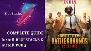 Install "BlueStacks 5" and "BGMI" Windows 10 Complete Guide