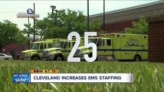 39 EMTs, 9 ambulances added to Cleveland EMS, aim to reduce response times