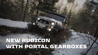 Portal vs Regular axles on the same trail (ENG subtitles)