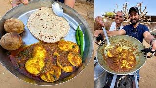 खटिक काका का स्पेशल EGG CURRY  बनाने का देसी तरीका | अण्डा करी | EGG CURRY RECIPE | jaipur