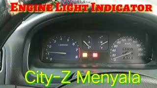 #004 Engine Light indicator city-z menyala