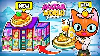 UNLOCK NEW FLOOR OF SPAGHETTI RESTAURANT! AVATAR WORLD NEW SECRETS