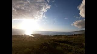 Drone fpv 974 sur coucher de soleil