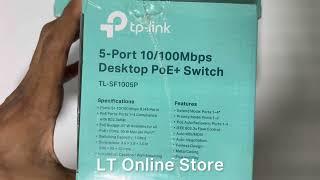 TP Link TL-SF1005P 5-Port Desktop PoE Switch with 4-Port PoE