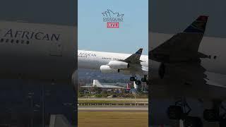 A340-300 Action in Perth! #airbus #planespotting