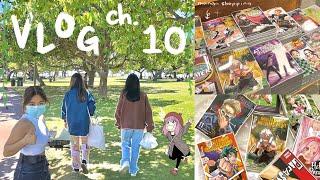 vlog ch.10 ‍️// a lot of manga shopping/haul, birthday, faq, etc. (ft. teddy blake)