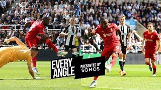 EVERY ANGLE as Naby Keita wins it Newcastle!