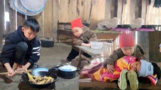 foster mother in the month of birth boy made chicken soup for him to eat