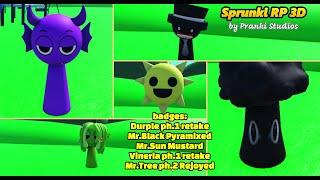 Sprunki RP 3D by pranki s.BADGES:Durple ph1Ret,Vineria ph.1 ret,MrSun Must.,Mr.tree ph2,Mr.Black Py.