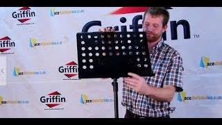 Griffin Conductor Music Stand Review and Product Demonstration Model AP3505