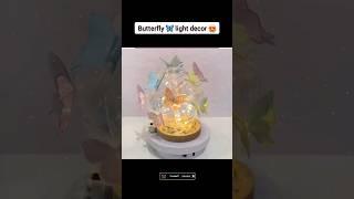 plastic bottle craft | plastic bottle   butterfly light decor  |#shorts #viralvideo #diy #butterfly