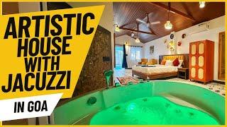 A Beautiful Room with Jacuzzi in South Goa!