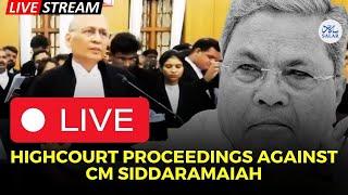 LIVE: Watch Live CM Siddaramaiah's Court Proceedings on MUDA Scam