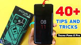 Tecno Pova 6 Pro Tips and Tricks || Tecno Pova 6 Pro 40+ New Hidden Features in Hindi