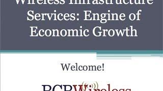 RCR Wireless Editorial Webinar: Wireless Infrastructure Services