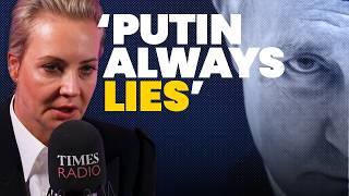 'I want to remind the world Putin always lies' | Yulia Navalnaya